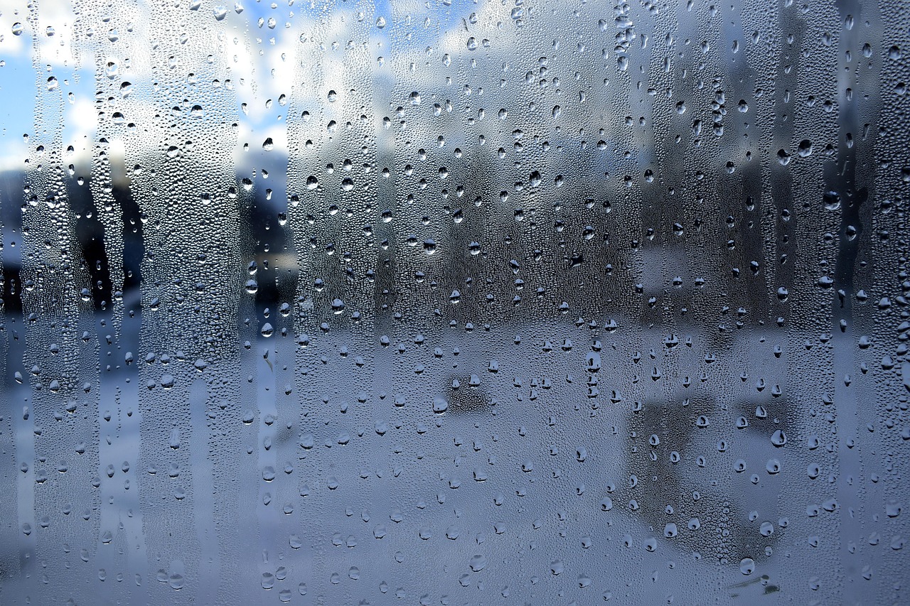 Woda na oknach